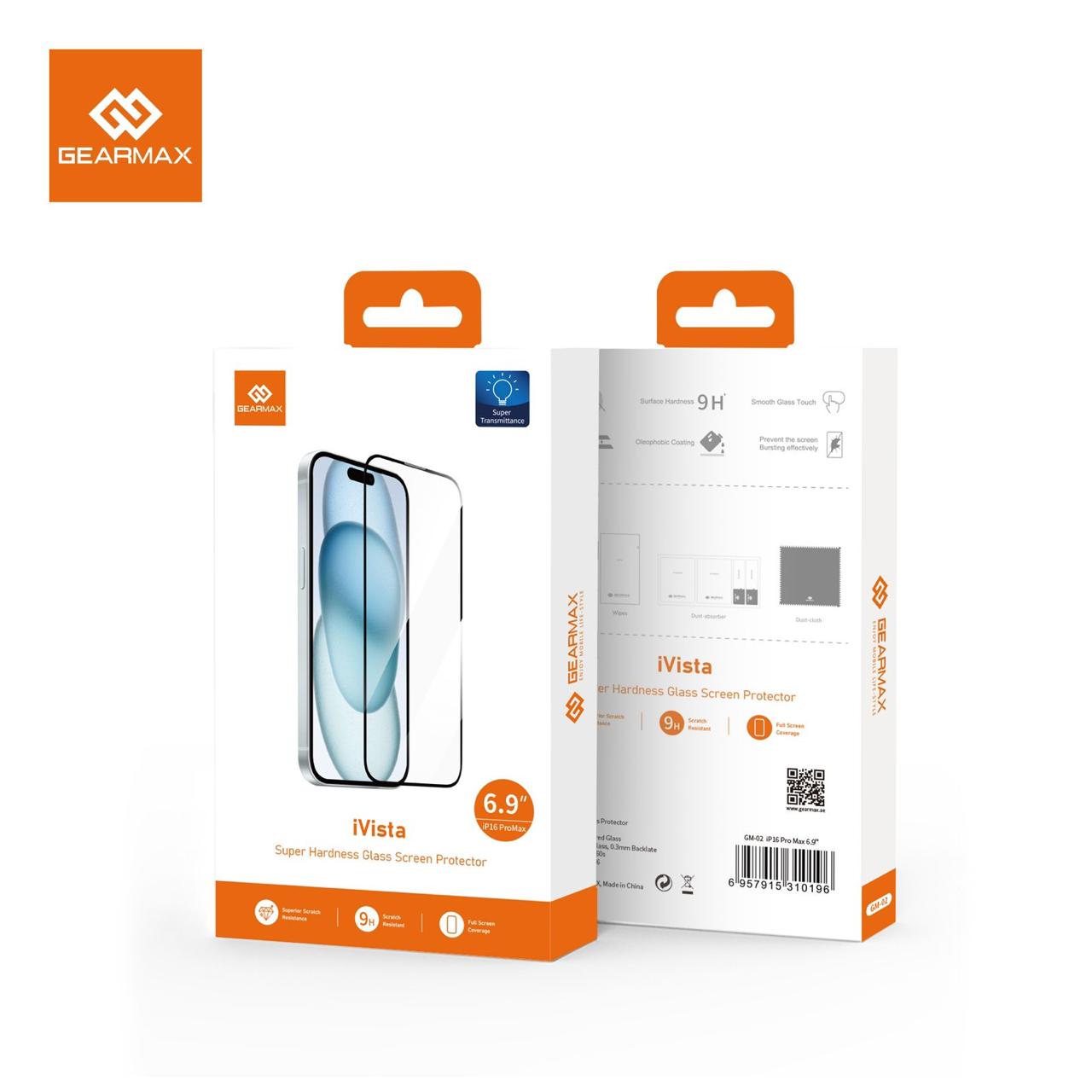 iVista tempered glass screen protector